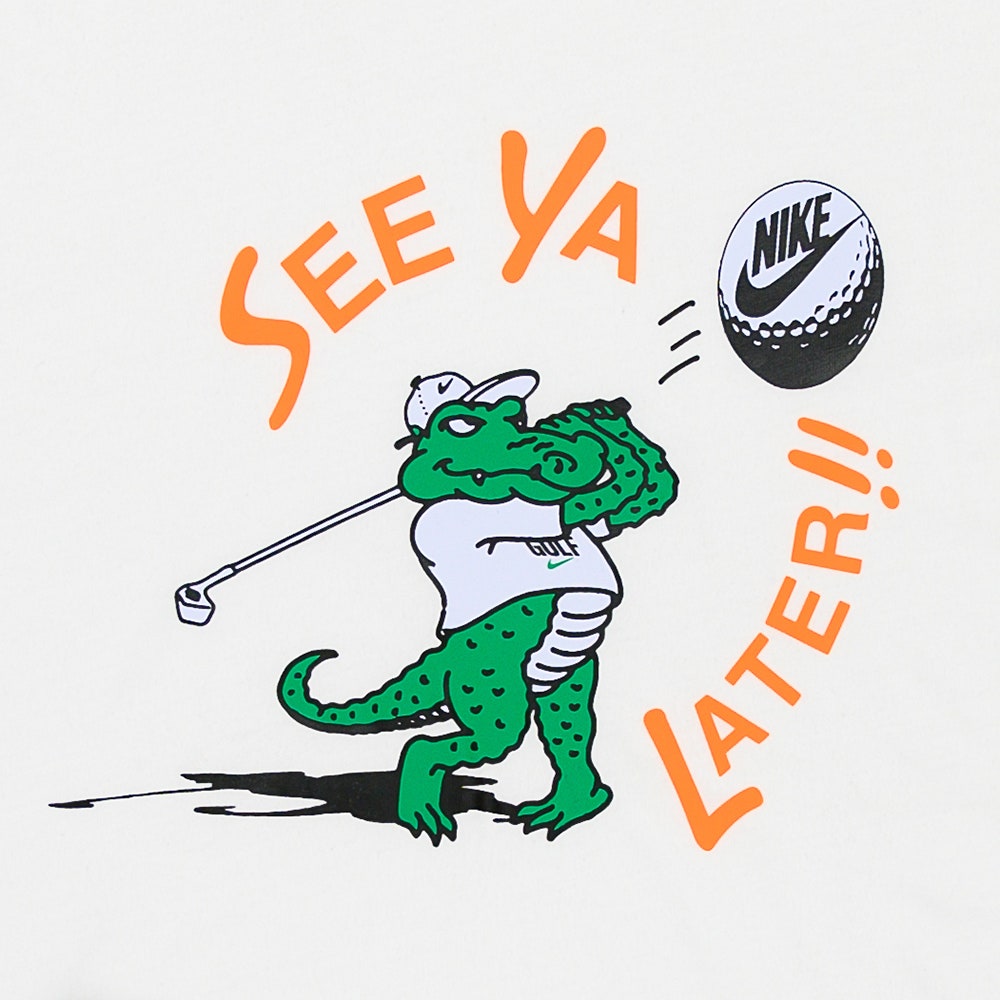 Nike Golf T-Shirt - See Ya Later Graphic Tee - White FA24