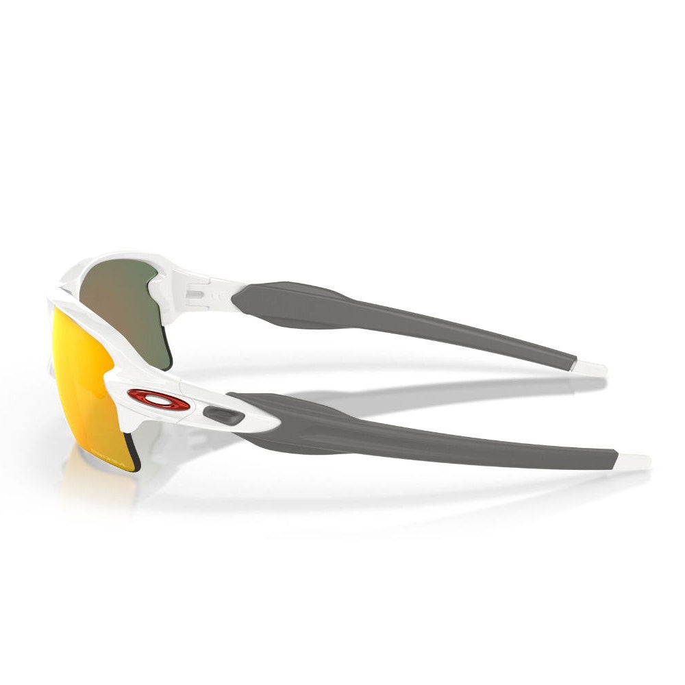 Oakley Golf Sunglasses - Flak 2.0 XL - Polished White - Prizm Ruby 2025