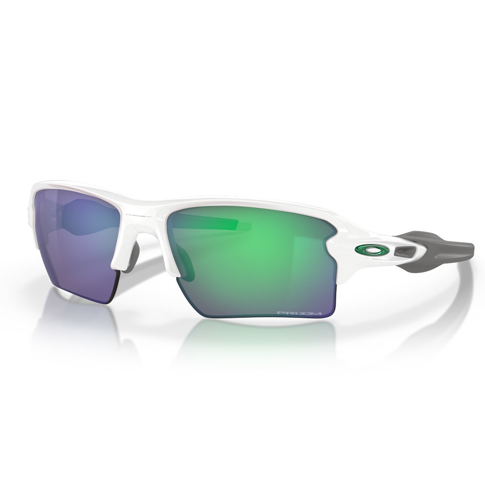 Oakley Golf Sunglasses - Flak 2.0 XL - White - Jade 2025