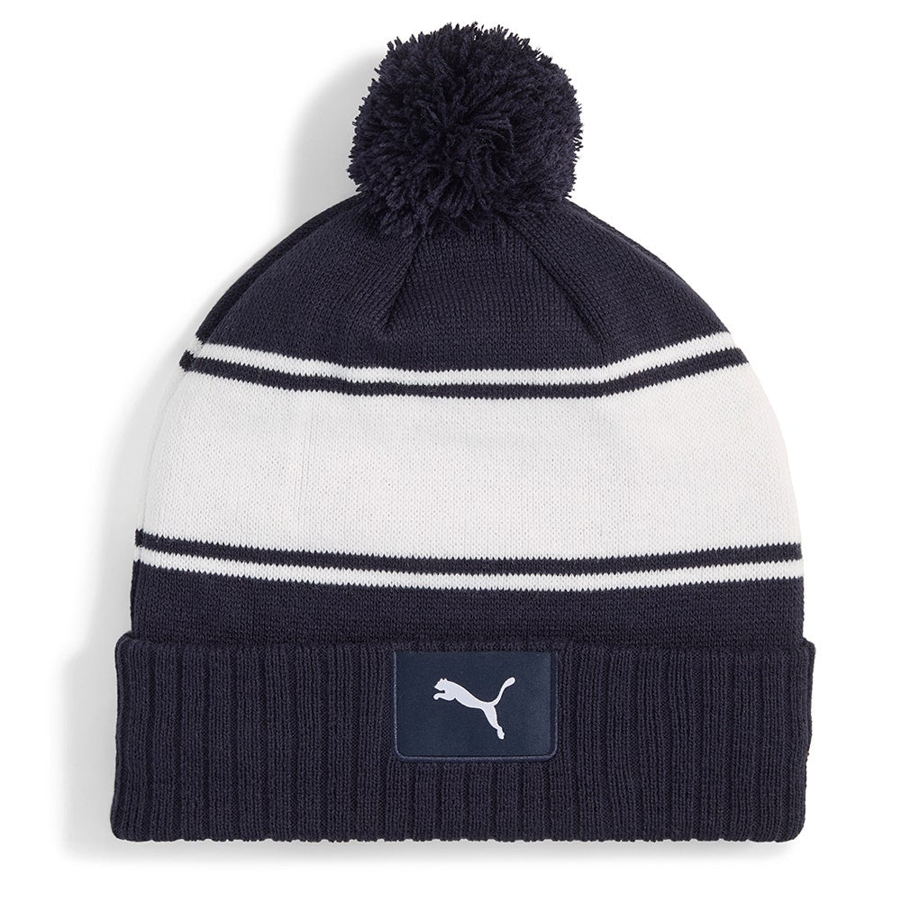 PUMA Golf Beanie - Sport Pom Beanie - Deep Navy AW26