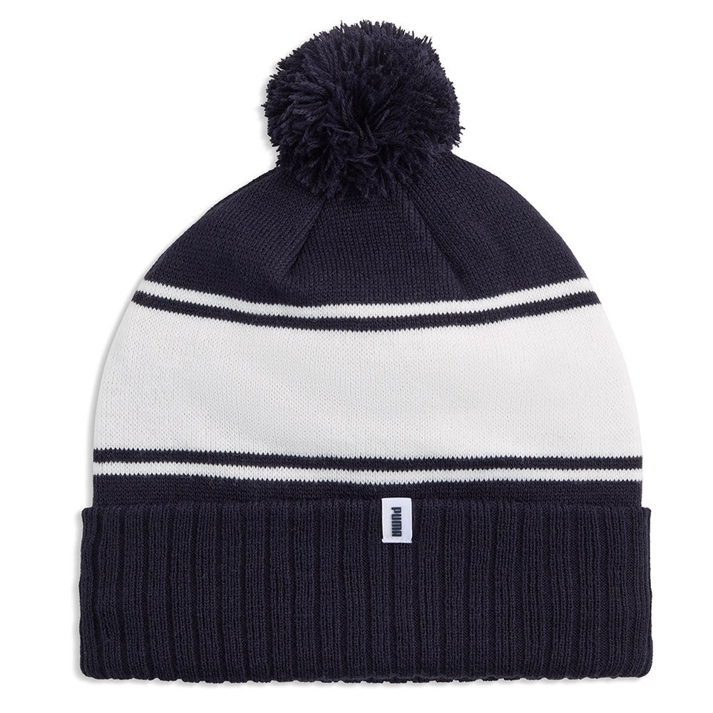 PUMA Golf Beanie - Sport Pom Beanie - Deep Navy AW26