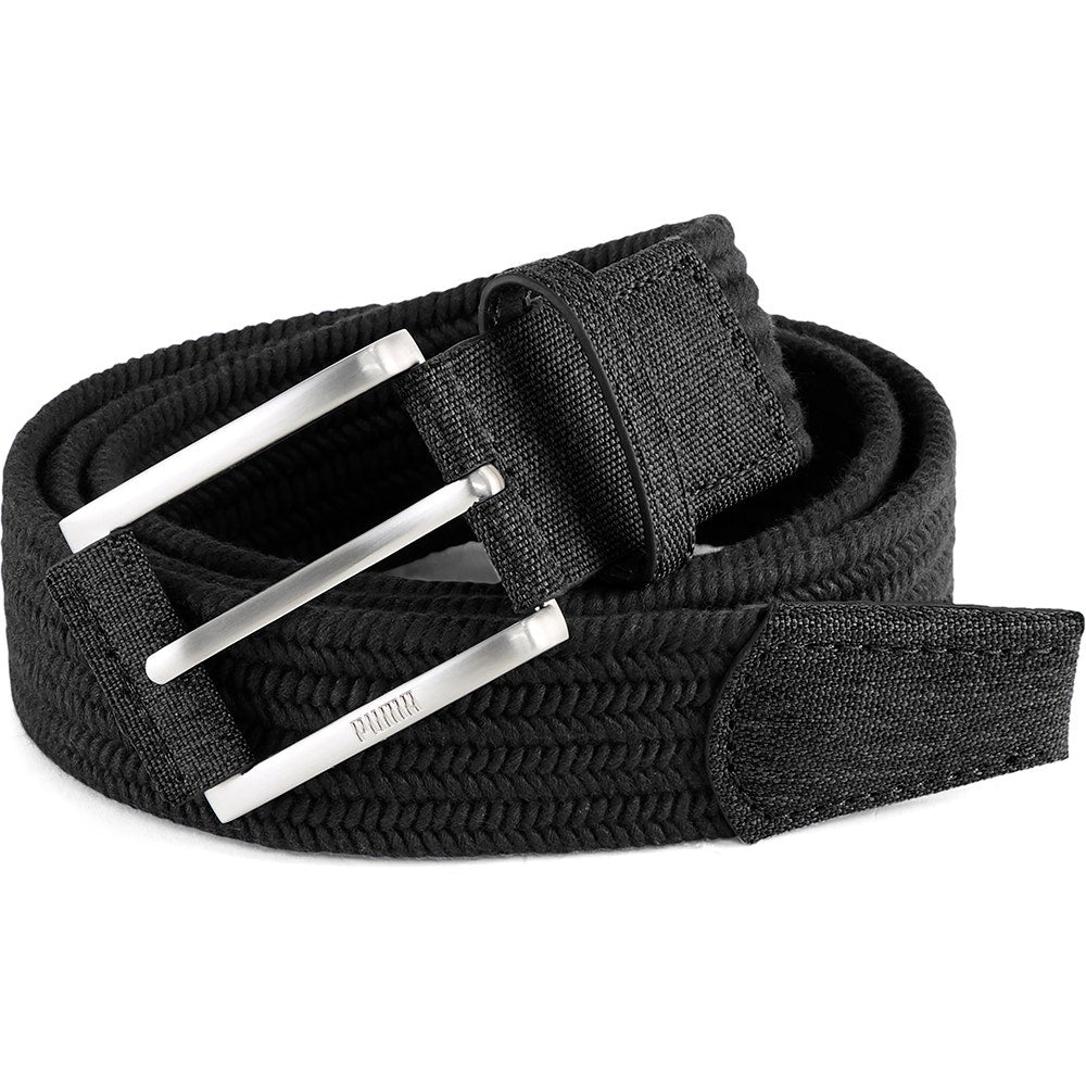 PUMA Golf Belt - Stretch Weave Belt - Black SS26