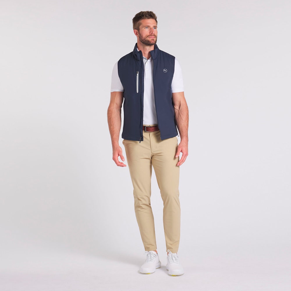 PUMA Golf Gilet - Hielands Primaloft Vest - Deep Navy SS25