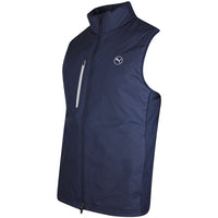 PUMA Golf Gilet - Hielands Primaloft Vest - Deep Navy SS25