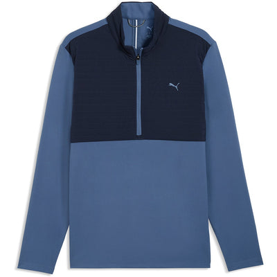 PUMA Golf Jacket - Cloudspun Tech Hybrid HZ - Deep Navy AW26