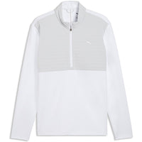 PUMA Golf Jacket - Cloudspun Tech Hybrid HZ - White Glow AW26