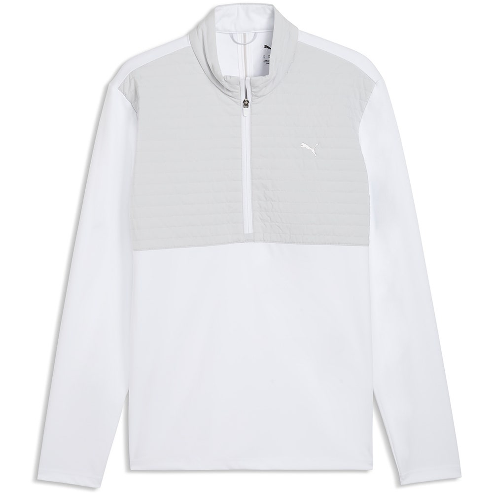 PUMA Golf Jacket - Cloudspun Tech Hybrid HZ - White Glow AW26