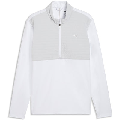 PUMA Golf Jacket - Cloudspun Tech Hybrid HZ - White Glow AW26