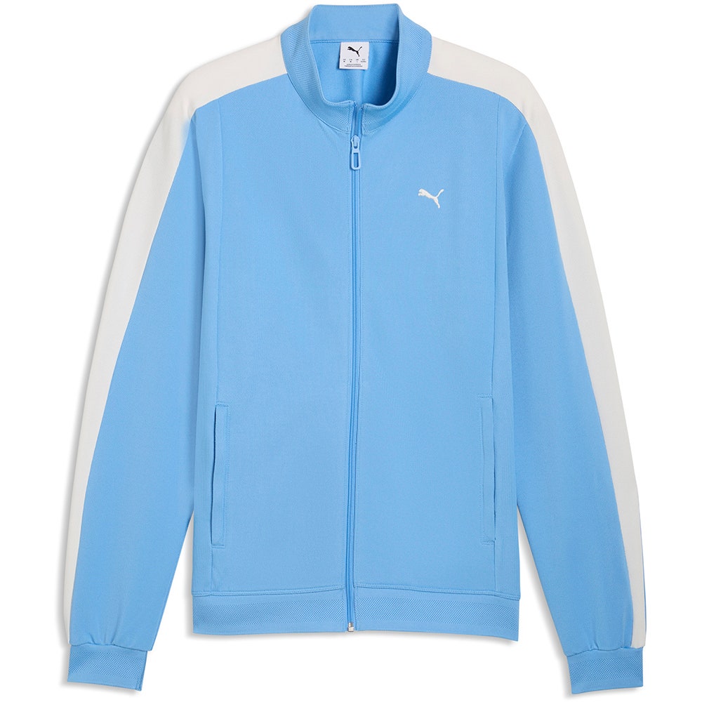 PUMA Golf Jacket - T7 Track Jacket - Team Light Blue SS26
