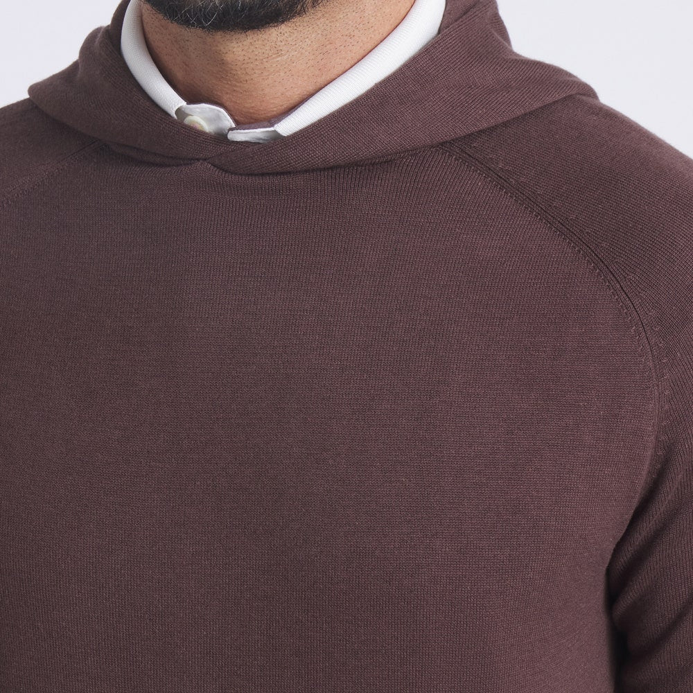 PUMA Golf Jumper - AP Knit Hoodie - Flat Bronze AW25
