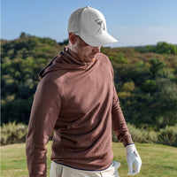PUMA Golf Jumper - AP Knit Hoodie - Flat Bronze AW25