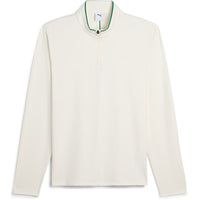 PUMA Golf Pullover - 30904 Cloudspun Tech QZ - Warm White SS26