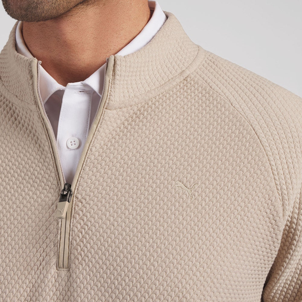 PUMA Golf Pullover - Boulder 2.0 QZ - Birch AW26