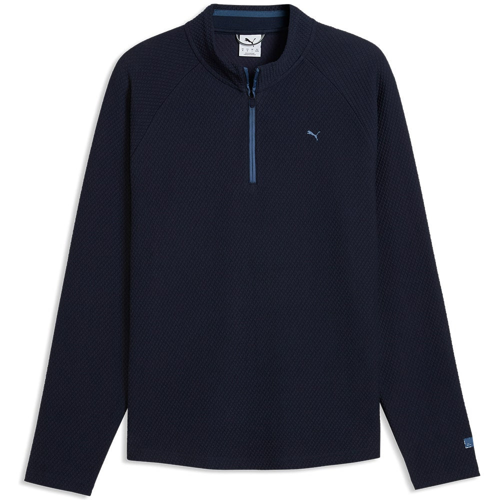 PUMA Golf Pullover - Boulder 2.0 QZ - Deep Navy AW26