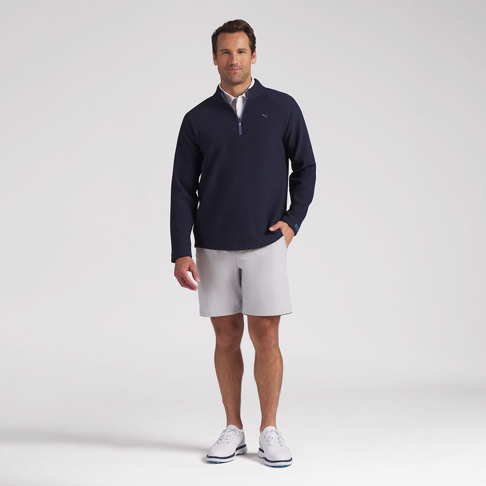 PUMA Golf Pullover - Boulder 2.0 QZ - Deep Navy AW26