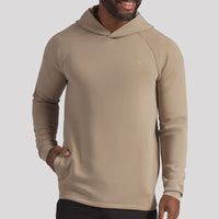 PUMA Golf Pullover - Cloudspun Fleece Hoodie - Ice Coffee SS26