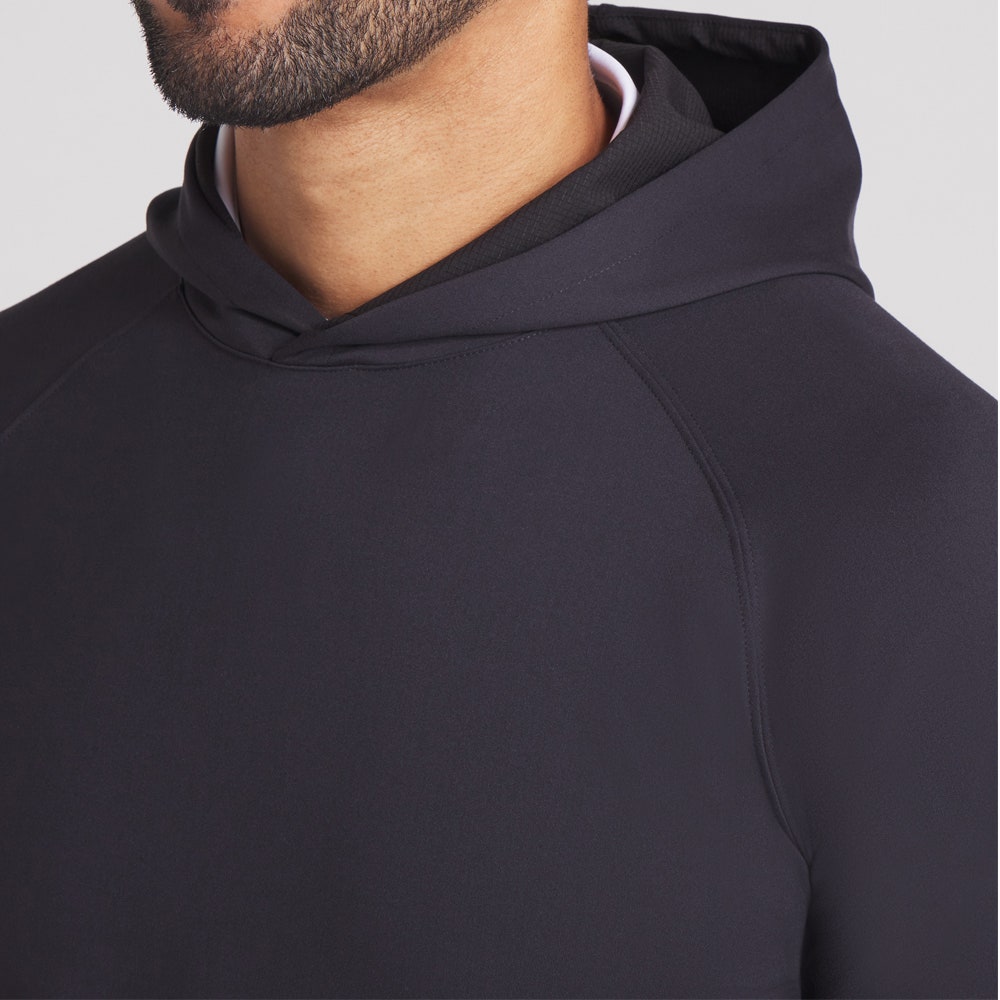 PUMA Golf Pullover - Cloudspun Tech Hoodie - Black SS25