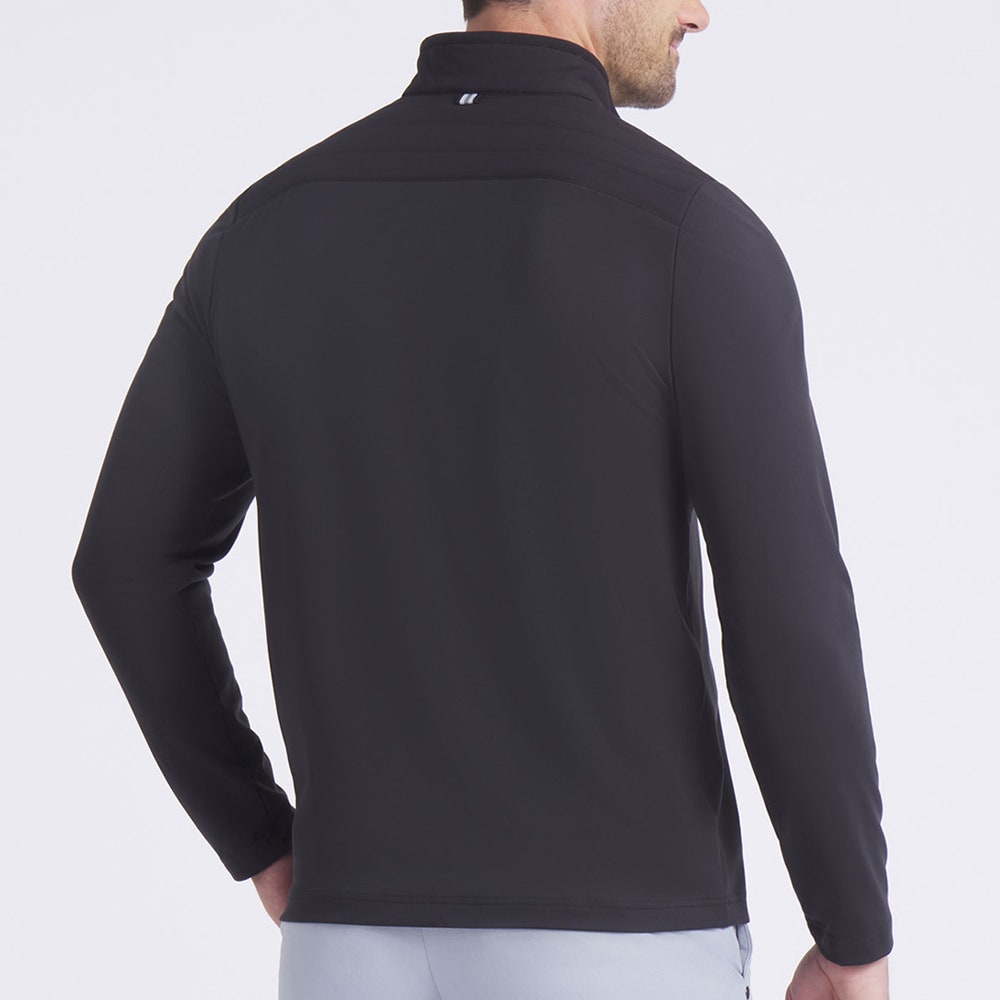PUMA Golf Pullover - Cloudspun Tech Hybrid HZ - Puma Black AW25