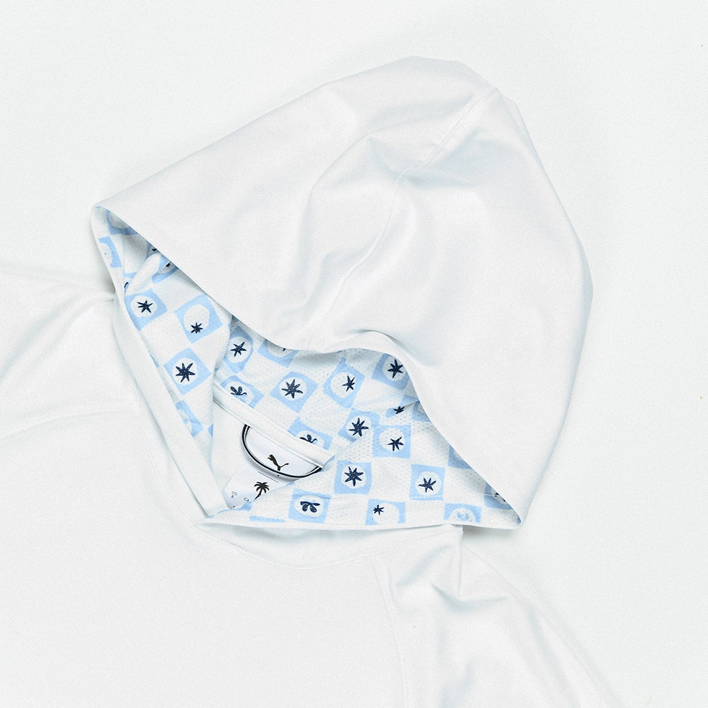 PUMA Golf Pullover - PTC Cloudspun Tech Hoodie - White Glow AW25