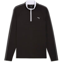 PUMA Golf Pullover - Pure 3.0 QZ - Black SS26