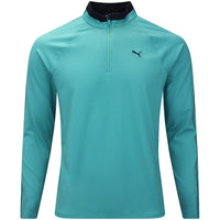 PUMA Golf Pullover - Pure 3.0 QZ - Mint Tea AW26