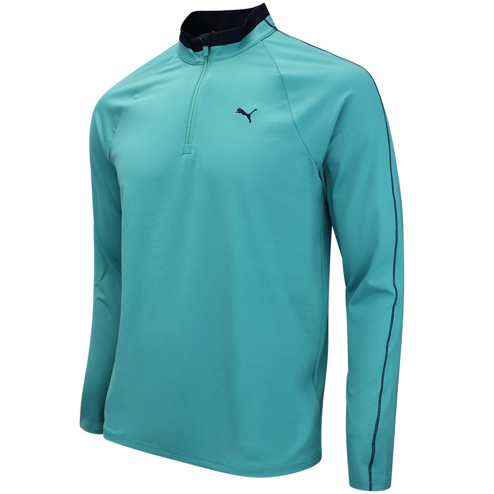 PUMA Golf Pullover - Pure 3.0 QZ - Mint Tea AW26