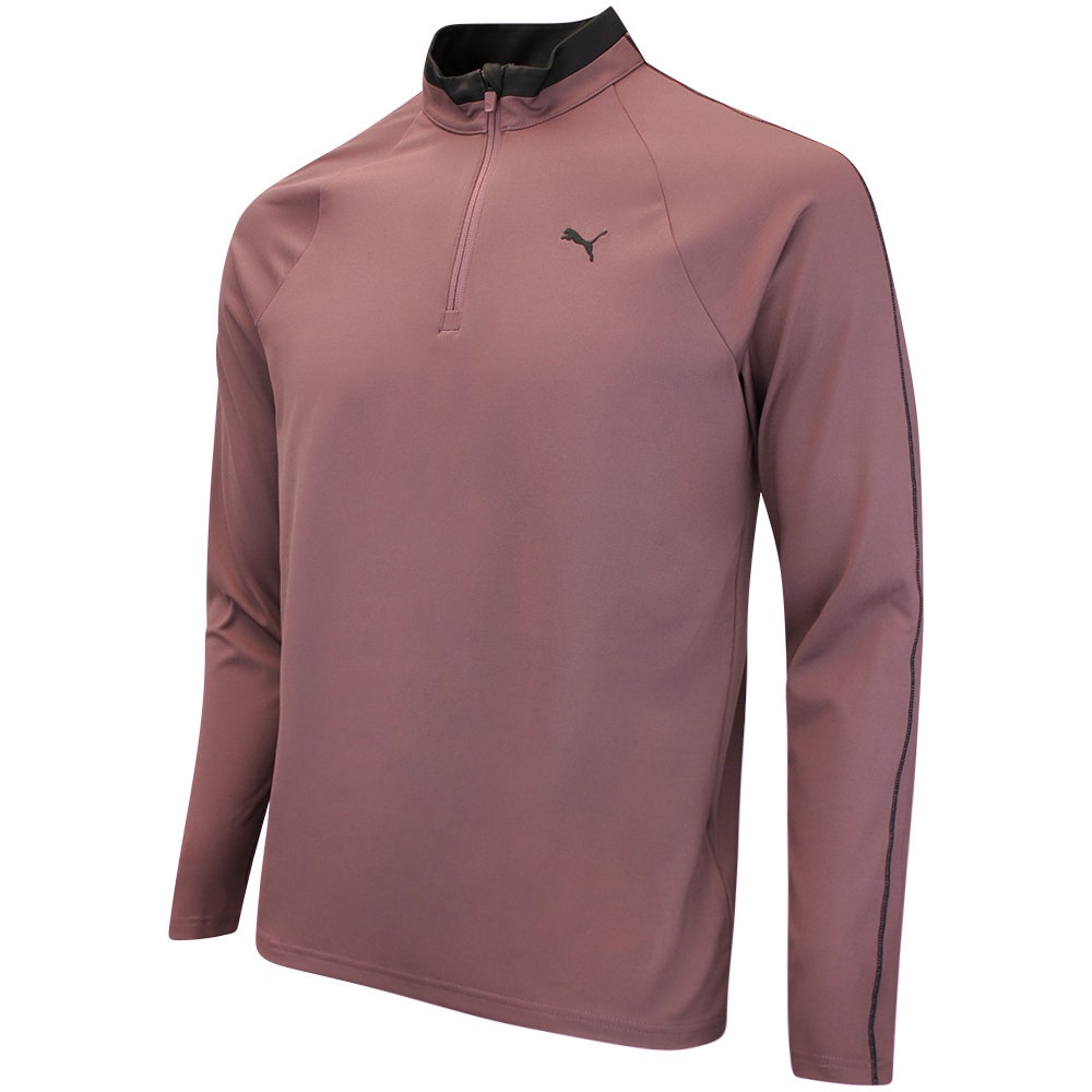 PUMA Golf Pullover - Pure 3.0 QZ - Rich Cocoa AW26