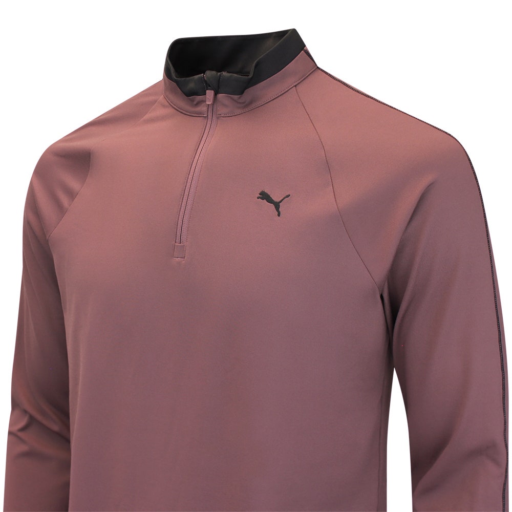 PUMA Golf Pullover - Pure 3.0 QZ - Rich Cocoa AW26
