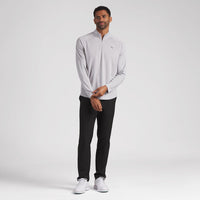 PUMA Golf Pullover - Pure Grid QZ - Platino Grey AW26