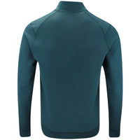 PUMA Golf Pullover - RC Cloudspun Fleece QZ - Green Terrain AW25