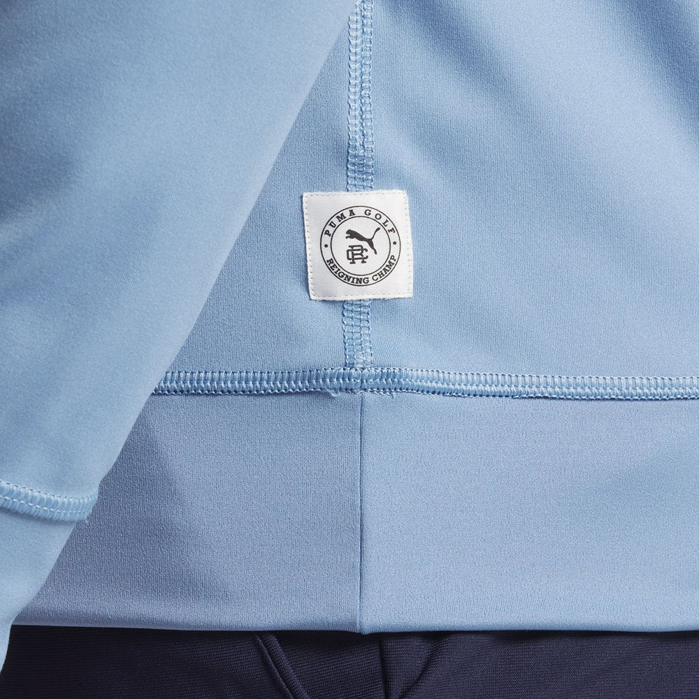 PUMA Golf Pullover - RC Cloudspun Tech QZ - Zen Blue SS26