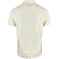 PUMA Golf Shirt - AP Cloudspun Lemon Polo - Alpine Snow SS26