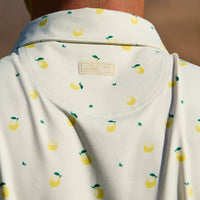 PUMA Golf Shirt - AP Cloudspun Lemon Polo - Alpine Snow SS26