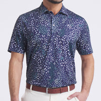 PUMA Golf Shirt - Cloudspun Garden Polo - Deep Navy AW25