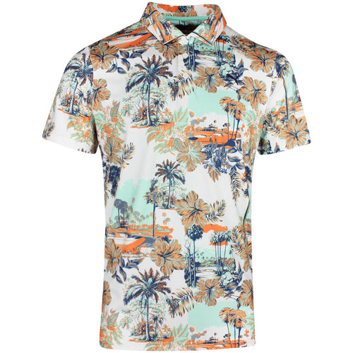 PUMA Golf Shirt - Cloudspun Palm Polo - Warm White SS26