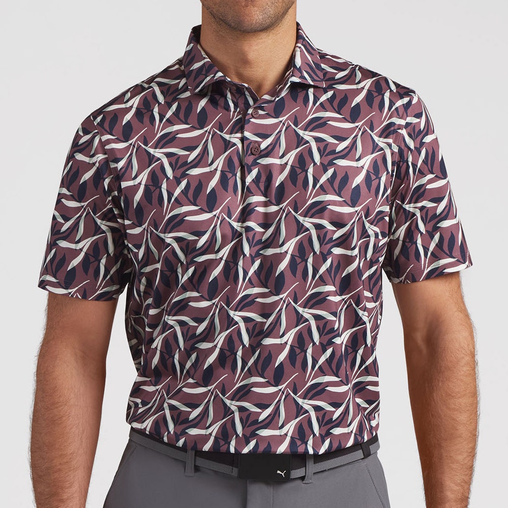 PUMA Golf Shirt - MATTR Asher Polo - Rich Cocoa AW26