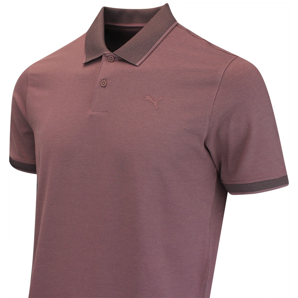 PUMA Golf Shirt - Modalon Crafted Polo - Rich Cocoa AW26