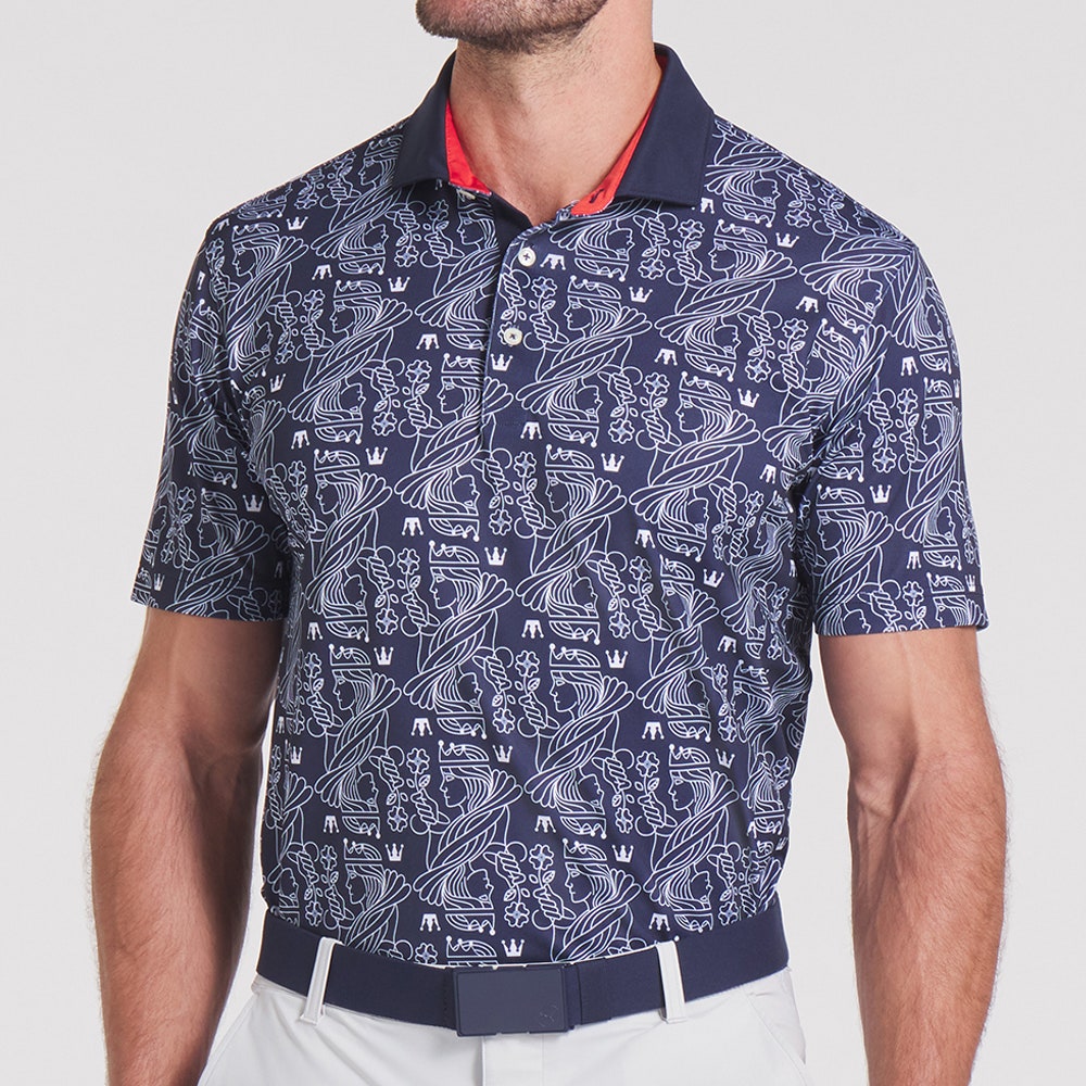 PUMA Golf Shirt - Pique Royal Polo - Deep Navy SS25