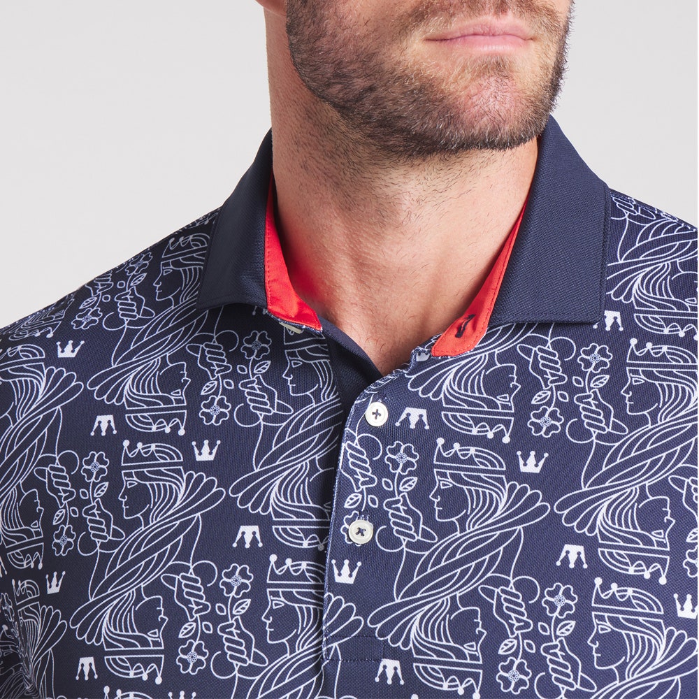 PUMA Golf Shirt - Pique Royal Polo - Deep Navy SS25