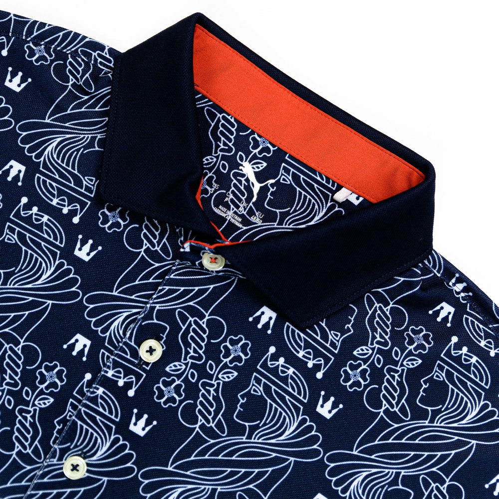 PUMA Golf Shirt - Pique Royal Polo - Deep Navy SS25