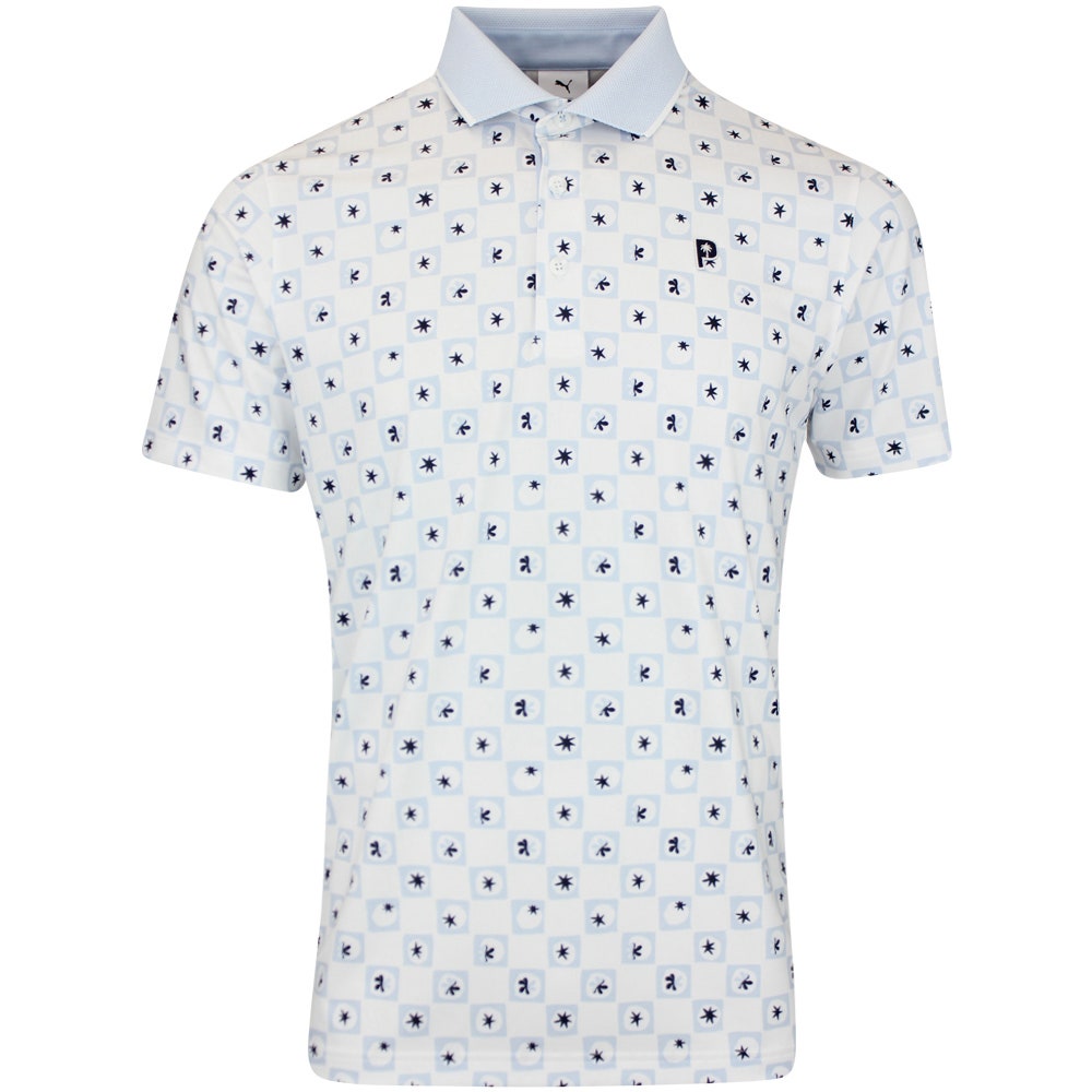 PUMA Golf Shirt - PTC Micro Polo - White Glow AW25