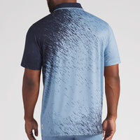 PUMA Golf Shirt - RC Mattr Printed Polo - Deep Navy SS26