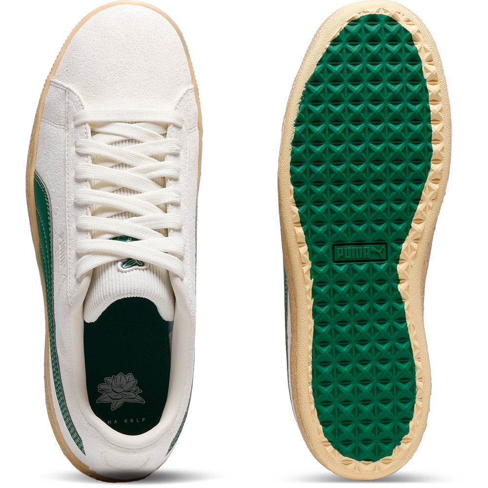 PUMA Golf Shoes - 30904 Suede G - Warm White SS26