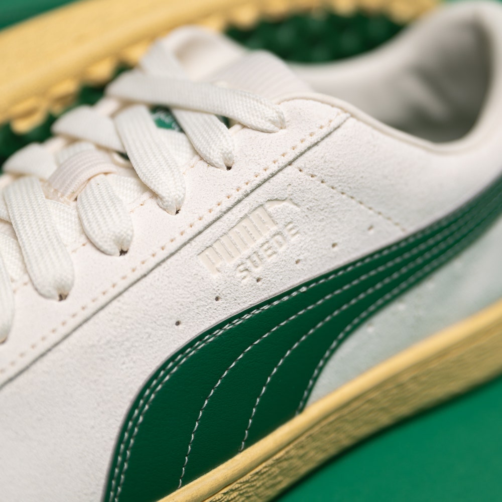 PUMA Golf Shoes - 30904 Suede G - Warm White SS26