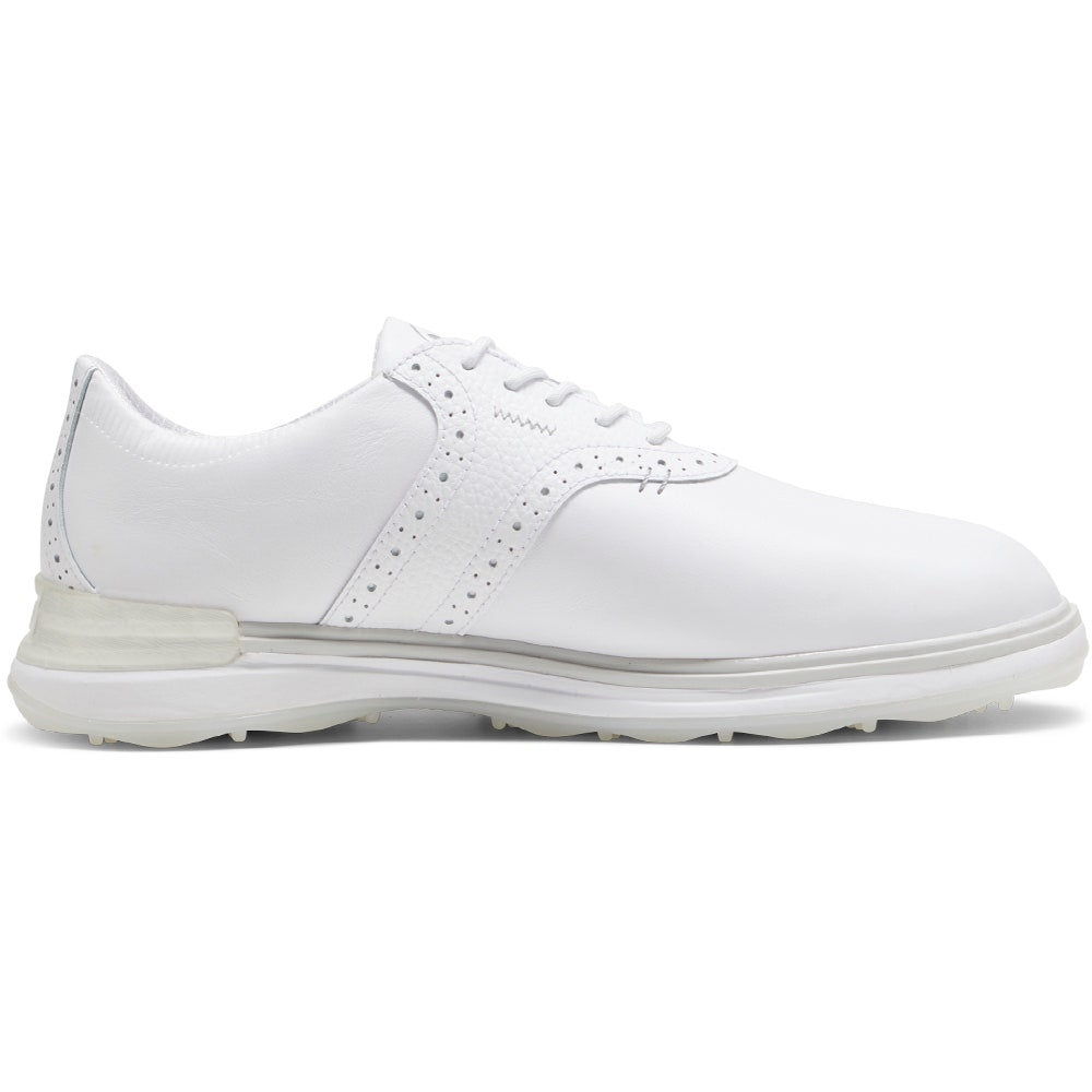 PUMA Golf Shoes - Avant Saddle - White SS25