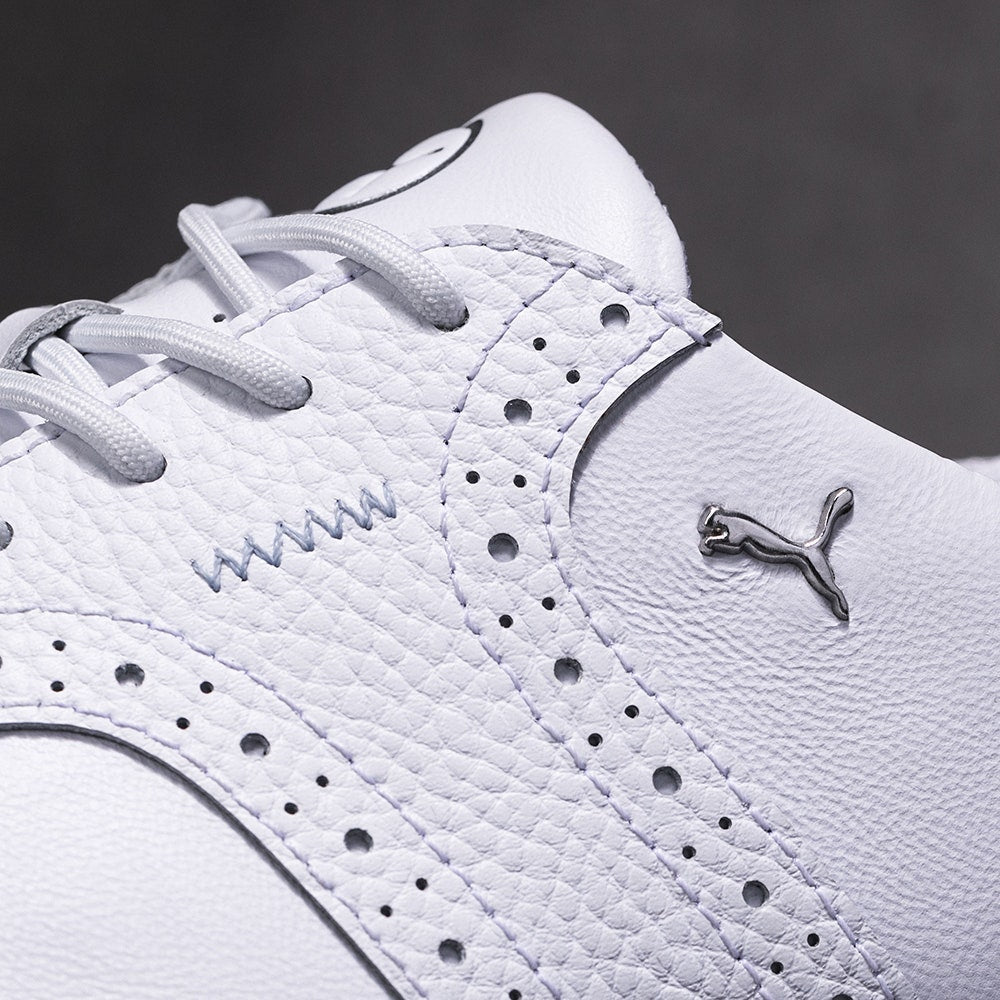 PUMA Golf Shoes - Avant Saddle - White SS25