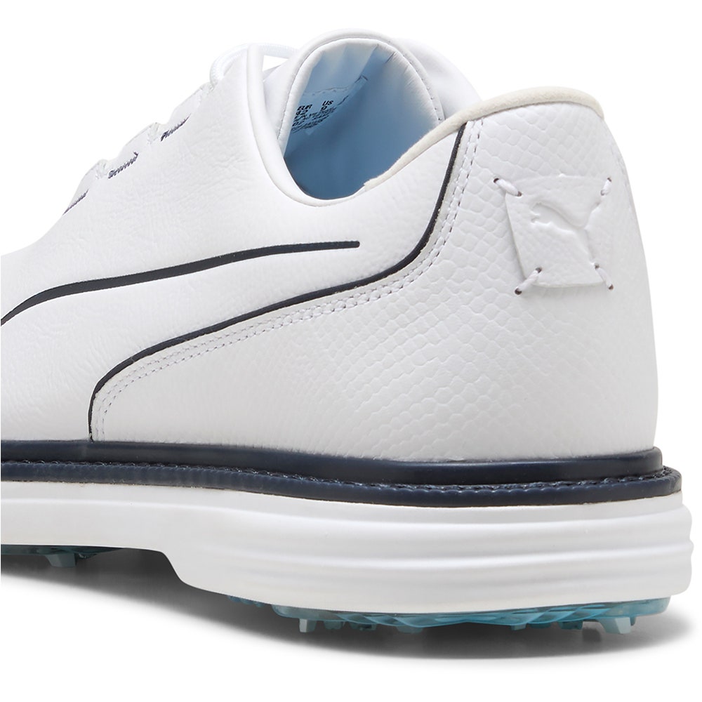 PUMA Golf Shoes - Avant Tour Spiked - White - Deep Navy SS26