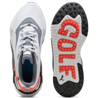 PUMA Golf Shoes - GS-X Efekt - White - Grey - Red SS25