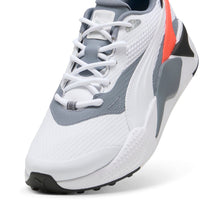 PUMA Golf Shoes - GS-X Efekt - White - Grey - Red SS25
