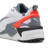 PUMA Golf Shoes - GS-X Efekt - White - Grey - Red SS25